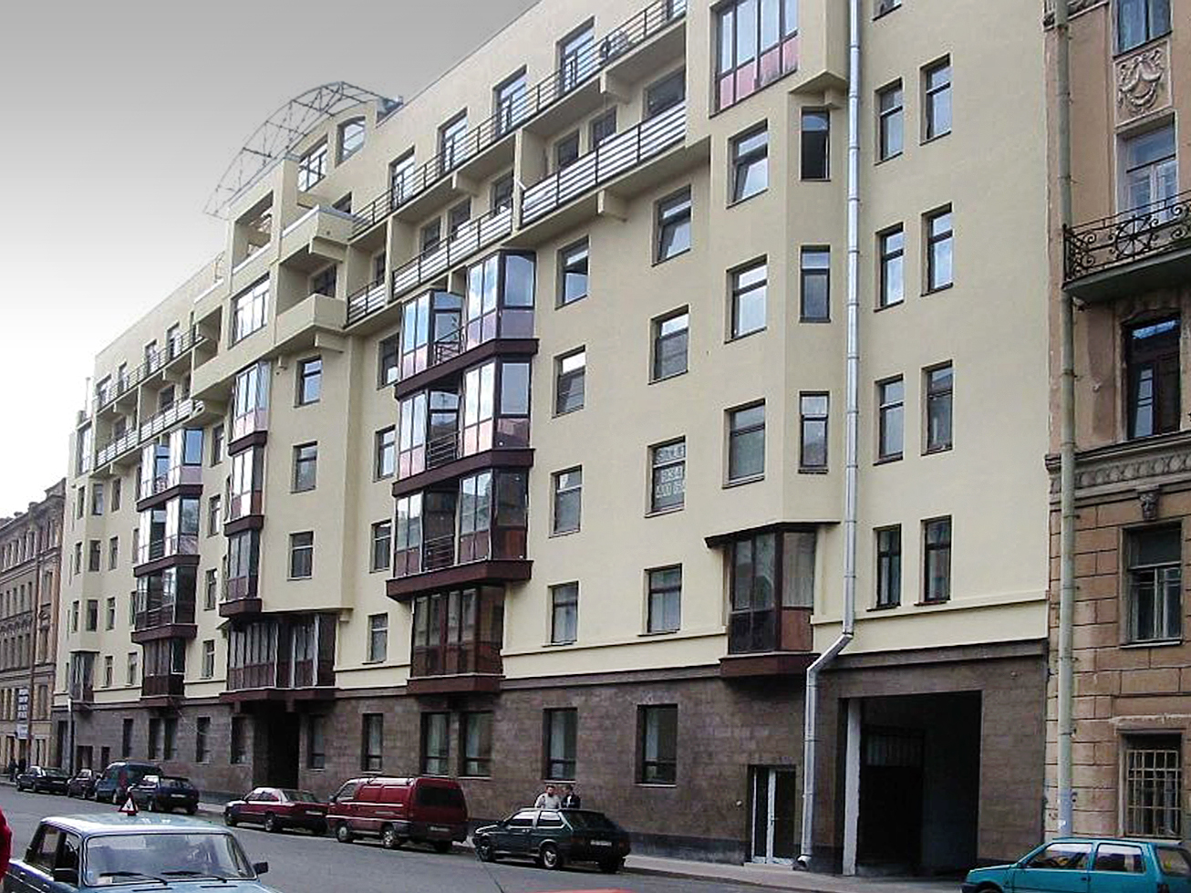 Элитный жилой дом. Санкт-Петербург, 8-я Советская ул., 37. 2001–2002